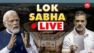 Lok Sabha LIVE 🔴 |  Budget Session Day 5 | Motion of thanks on President's address to continue