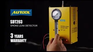 AUTOOL SDT203 Car Smoke Leak Detector Automotive EVAP Vacuum Gas Oil Pipe Leakage Diagnostic Tool