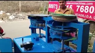 Eco Friendly + Biogradeble + Areca + Leaf + Plate making Machine