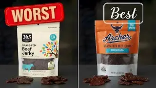 8 Beef Jerky Brands RANKED Worst to Best (You've Been Eating SUGAR and SALT)