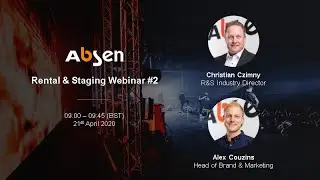 Absen Rental & Staging Webinar &ndash; 21 April 2020