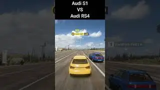 Audi S1 vs Audi RS3 Drag Race #shorts