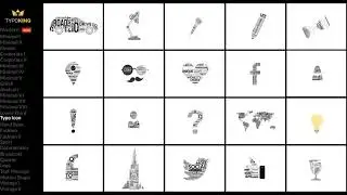 TypoKing | Title Animation - Kinetic Typography Text