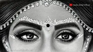 How to draw Mata Parvati eyes 🖤🤍✨|| Charcoal pencil drawing process ✍🏻