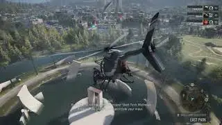 Parachute Fail: Landed Right Back On The Chopper!