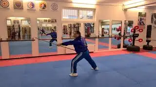 Wushutraining 6 - 16ner Stockform