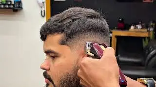 Passo a passo degrade mid fade f&aacute;cil e r&aacute;pido para iniciantes!