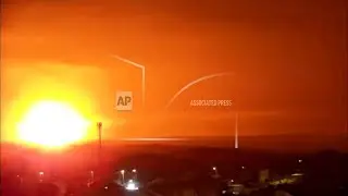 Large explosion seen from southern Israel across Gaza skyline