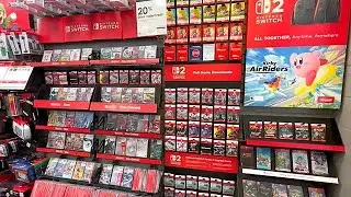 NINTENDO SWITCH Games @ GAMESTOP - November 2025   - (No Commentary - Just Video Games)
