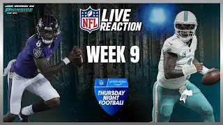 NFL LIVE STREAM | MIAMI DOLPHINS VS BALTIMORE RAVENS | PLAY BY PLAY, LIVE REACTION & HIGHLIGHTS |