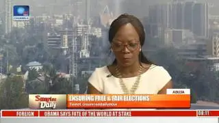 INEC's Director Of Voter Education Explains How They Ensure Free & Fair Elections Pt. 2