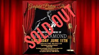 In Concert The Music of Neil Diamond Show at Garfield Picture Theatre