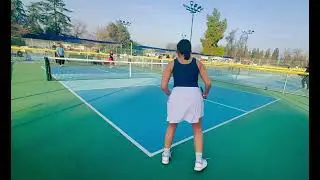 Rematch: Eking/IndaiKim vs Ayn/Jun during the Bakersfield/Clovis Pickleballerz Invitational Event 