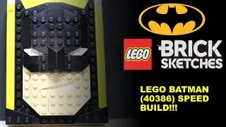 Lego Batman Brick Sketches (40386) Unboxing / Speed Build