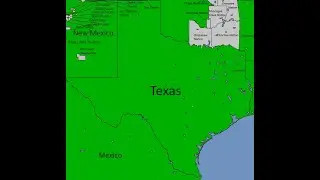 Simple map of Texas - paint #paint #mapping #mappingvideos