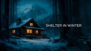002 / WINTER / Shelter in Winter / Relaxing Music with Snowfall For Study & Concentration