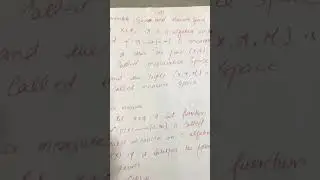 Measure theory lecture 13  outer measure