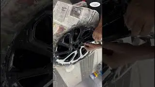 Alloy Wheel Paint Baleno | Diamond Cut Finishing #autoscopecars #viral