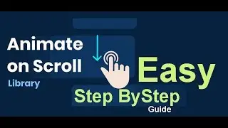 Animate On Scroll Webpage | AOS Library - Urdu / Hindi