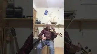 Where The dark Waters Flow. Played on fretted travel violin. Handmade in Canada.