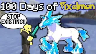 Legendary Pokemon ANNOY ME on the 100 Days of Minecraft Pixelmon World!