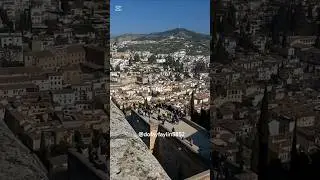 GRANADA, SPAIN- #alhambra #granada #spain #travel #unesco #moorish #architecture #fortress #medieval