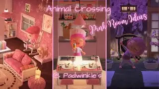 Animal Crossing New Horizons (ACNH) - Padwinkle's Pink Room Ideas