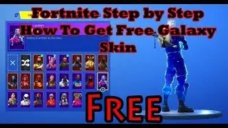 FORTNITE Galaxy Skin Step by Step Guide (Galaxy note 9 Galaxy Tab S4)