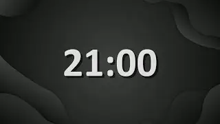 21 Minute (1260 Seconds) Countdown Timer