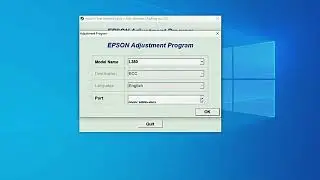 Reset da impressora Epson -L380 L383 L385 e L485, fácil e grátis.