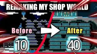 Re-Building My Vend World Design From Medium to High-End | Growtopia