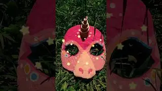 Making a Unicorn mask! ☆&bull;&deg;.🦄&bull;&deg;💕.☆&deg;&bull; #catmask #unicorn #costume #therian #antizoo #animals #art