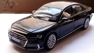 Reviewing the 1/18 Audi A8 L (D5) by Norev
