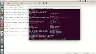 how to install modem in linux