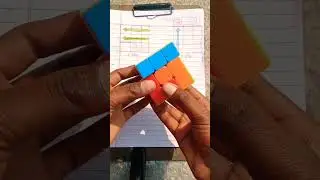 3x3 rubik's cube solve best trick 😱 #shorts #rubikscube