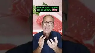 el error que cometes con el cerdo