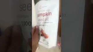 Pumpkin seed oil for hair growth #pumpkinseedoil #supplements