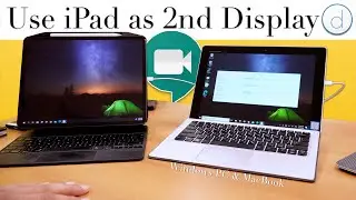 Превратите свой iPad во второй монитор для встреч Google Zoom для ПК и Mac