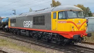 GBRF 69007 Richard Trevithick and 69015 at Grantham 
