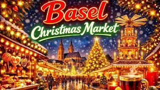 Basel Christmas Market 2025 4K Walk🎄 Explore Barfüsserplatz & Münsterplatz | Switzerland