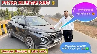 इसको ले डाला तो लाइफ़ जिंगा डाला 🤩Fronx cng Mileage king 🤴✅ fronx long term Owners Review ✅