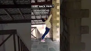Stretch for back pain #yoga#health#selflove#stretching#workout#positivity#strength#cure#fitness#feel