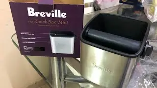 Breville Knock Box Mini, Stainless Steel, BES001XL | Knock Box | Breville Barista Express