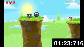 (My First Good run :D) Red ball 4 Vol. 1 Mobile speedrun 3:39.583