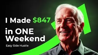 I Made $847 in ONE Weekend as a College Student (Easy Side Hustle) | Hustle videos