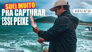 Já viu esse peixe? Sozinho na trilha atrás dos brutos, quase acabaram com a minha pescaria.