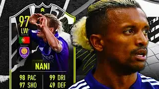 UPGRADED! ⭐ 97 SHOWDOWN NANI PLAYER REVIEW - FIFA 21 ULTIMATE TEAM