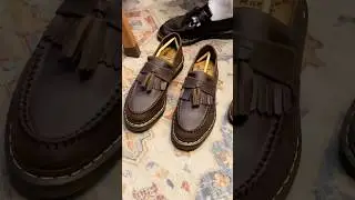 Try on Dr. Martens Adrian Crazy Horse #drmartens #fashion #docmart #drmartensstyle