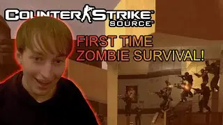 First Time Zombie Survival On ElitE HunterZ | Counter-Strike: Source