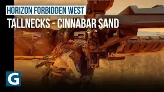Horizon Forbidden West - Tallnecks - Cinnabar Sand